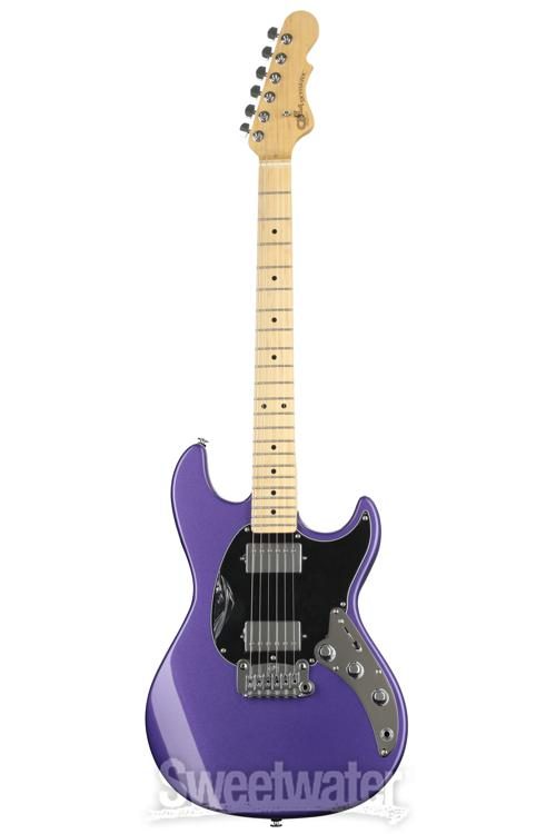 G&L Fullerton Deluxe Skyhawk HH Electric Guitar - Plum Crazy