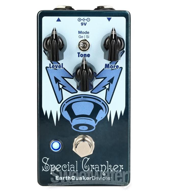 EarthQuaker Devices Special Cranker Overdrive Pedal - Blue Steel