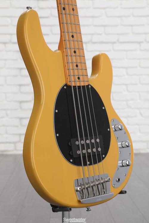 Sterling By Music Man StingRay Classic RAY25CA 5-string Bass Guitar -  Butterscotch