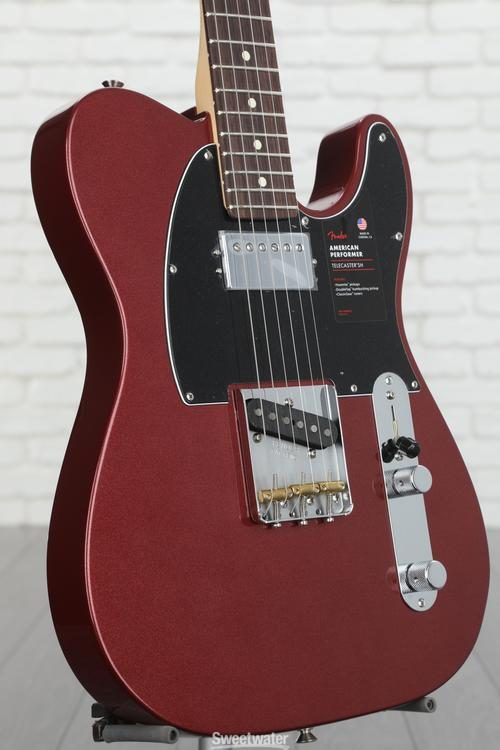 Fender American Performer Telecaster Hum - Aubergine with Rosewood  Fingerboard