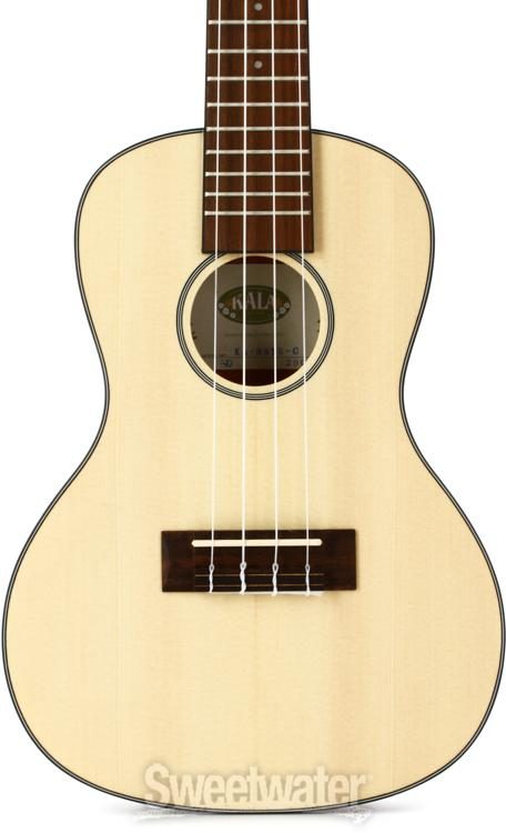 Kala KA-SSTU-C Travel Concert Ukulele - Satin Natural