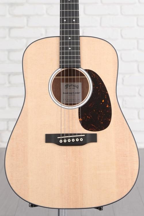 Martin D Jr-10 Acoustic Guitar - Natural Spruce | Sweetwater