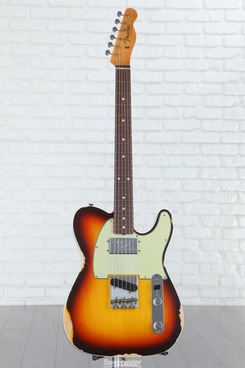 Fender Custom Shop Limited Edition Cunife Telecaster Custom Relic - Faded  Aged Chocolate 3-Color Sunburst