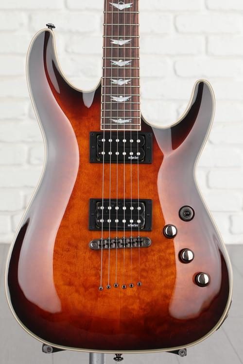 Schecter omen extreme 6 deals vintage sunburst