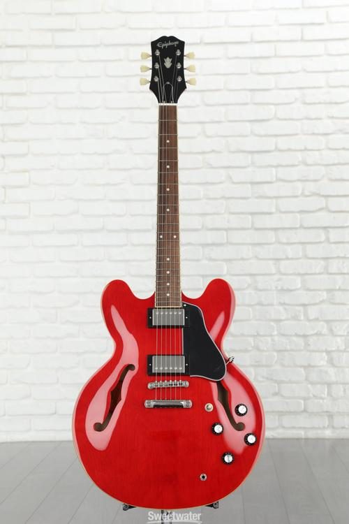 Epiphone ES-335 Semi-hollowbody Electric Guitar - Cherry | Sweetwater