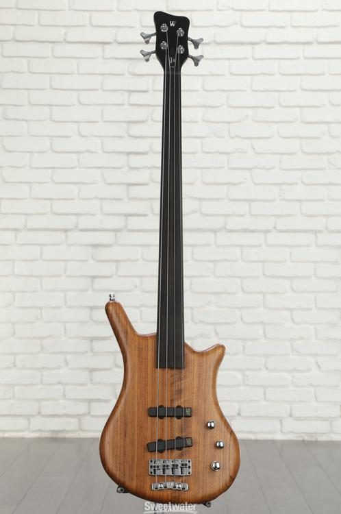 Warwick Pro Series Thumb BO Fretless 4-string Bass - Natural Satin
