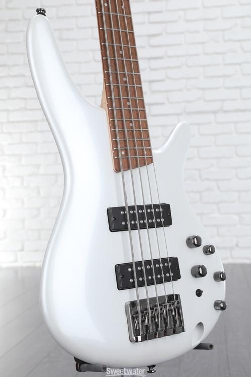 Ibanez Standard SR305E 5-string Bass Guitar - Pearl White