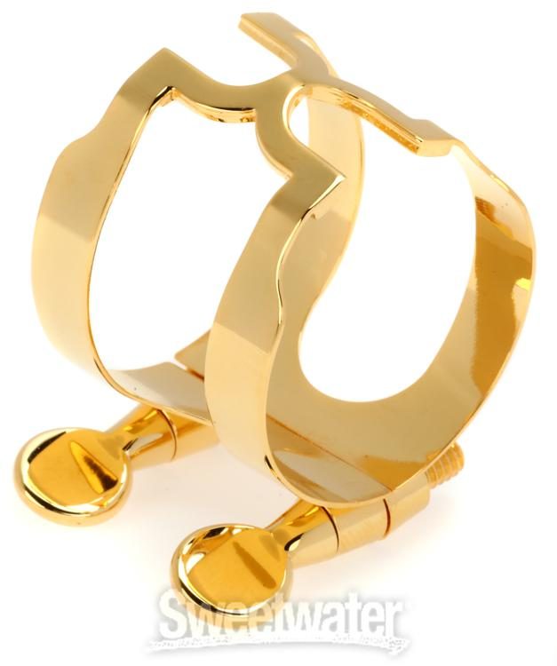 D'Addario H-Ligature and Cap for Hard Rubber Baritone and Tenor