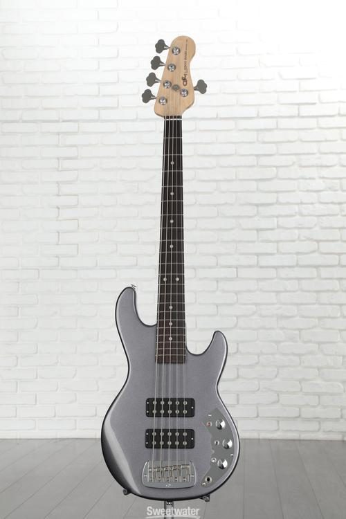 G&L CLF Research L-2500 Series 750 5-string Bass Guitar - Graphite 