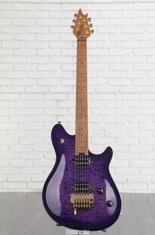 EVH Wolfgang Special QM Electric Guitar - Purple Burst