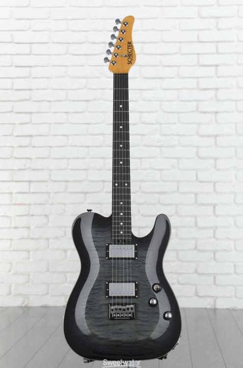 Schecter PT Classic Electric Guitar - Transparent Black Burst