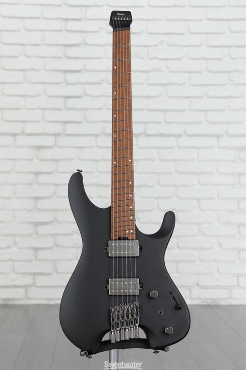 Ibanez QX52 Electric Guitar - Flat Black | Sweetwater