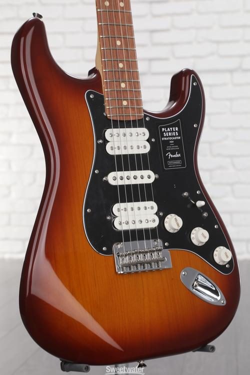 Fender Player Stratocaster HSH - Tobacco Sunburst with Pau Ferro Fingerboard