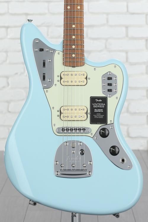 Vintera '60s Jaguar Modified HH - Sonic Blue - Sweetwater