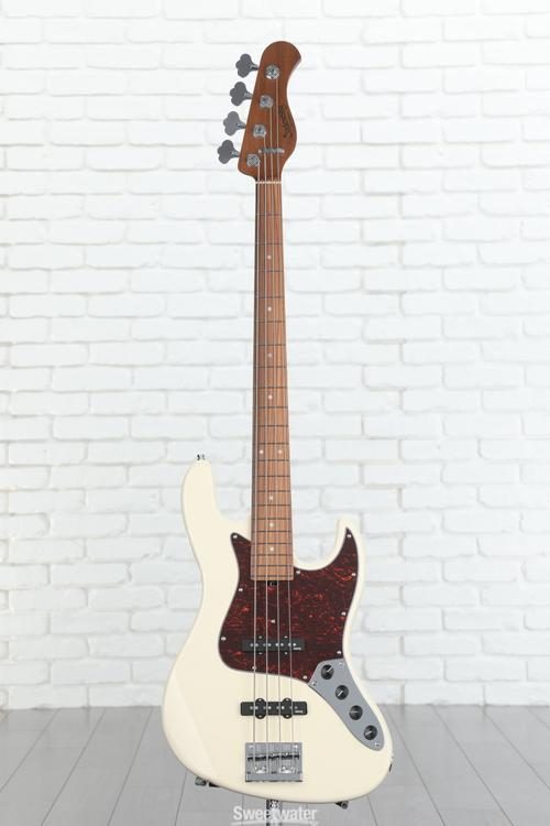 Sadowsky MetroExpress 21-fret Vintage JJ Bass, 4-string - Olympic White