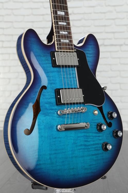 Gibson ES-339 Figured Semi-hollowbody Electric Guitar - Blueberry Burst