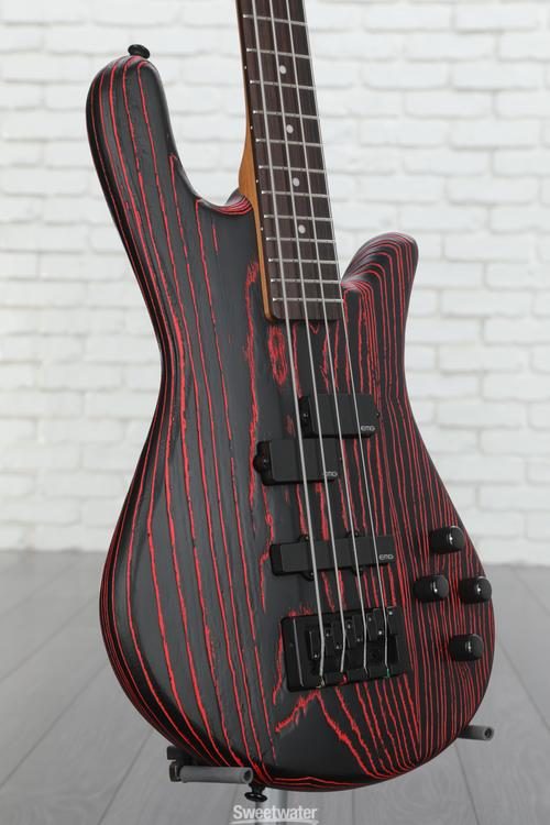 Spector NS Pulse 4 Bass Guitar - Cinder Red