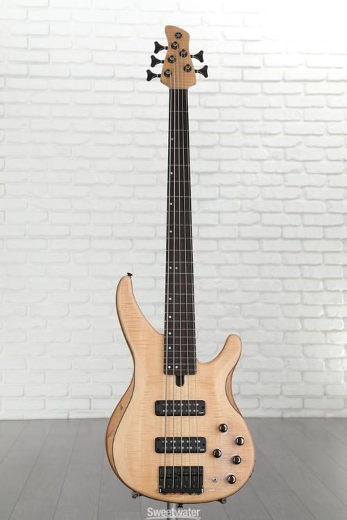 Yamaha TRBX605FM Bass Guitar - Natural Satin | Sweetwater