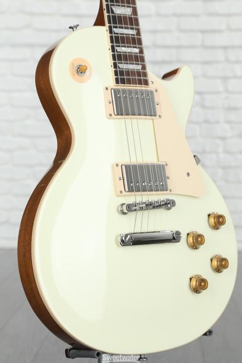 Gibson Les Paul Standard '50s Plain Top Electric Guitar - Classic White