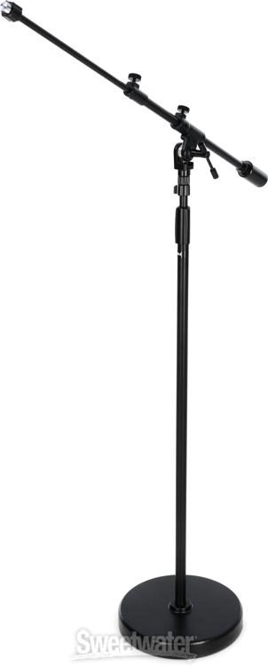 Tama MS756RBK Iron Works Studio Round Base Telescoping Boom Mic