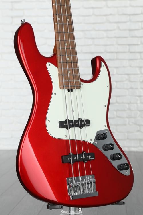 Sadowsky MetroExpress 21-fret Vintage JJ Bass, 4-string - Candy Apple Red  Metallic
