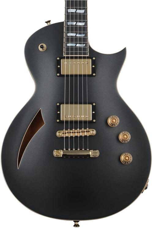 ESP USA Eclipse Semi-hollow Electric Guitar - Sapphire Black