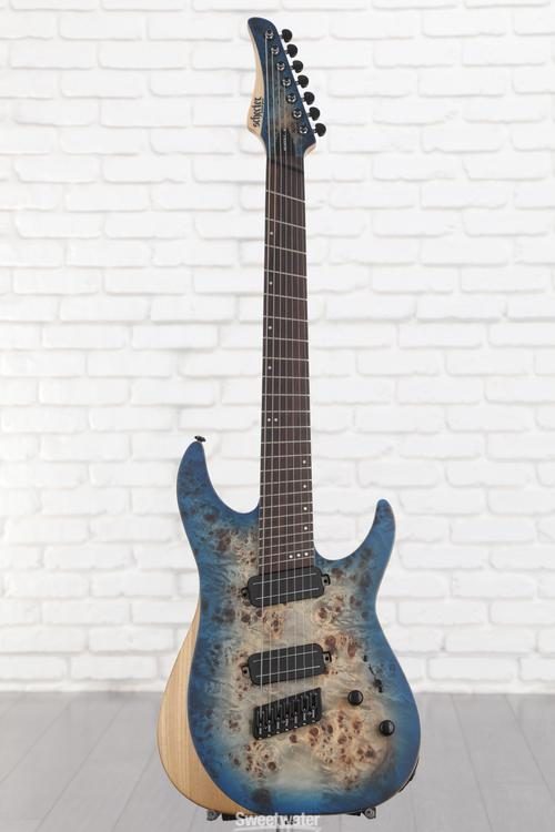 Schecter Reaper-7 Multiscale - Satin Sky Burst | Sweetwater