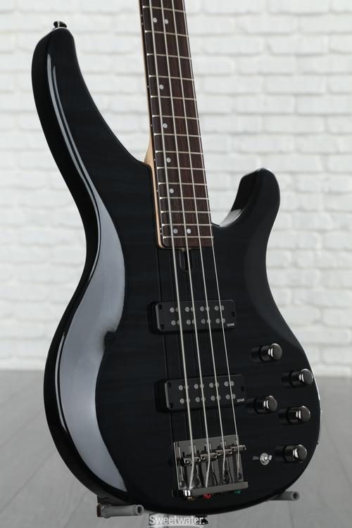 Yamaha TRBX604FM Bass Guitar - Trans Black