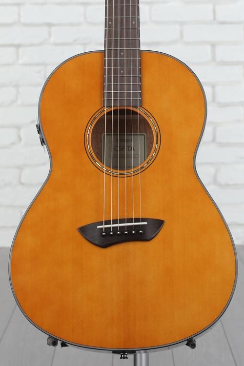 Yamaha CSF-TA TransAcoustic Parlor Size - Vintage Natural Gloss