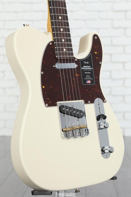 Fender American Professional II Telecaster - Olympic White with Rosewood  Fingerboard