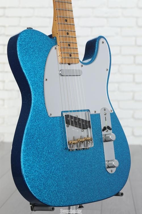 Fender J Mascis Telecaster - Bottle Rocket Blue Flake with Maple Fingerboard