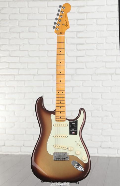 Fender stratocaster deals ultra mocha burst