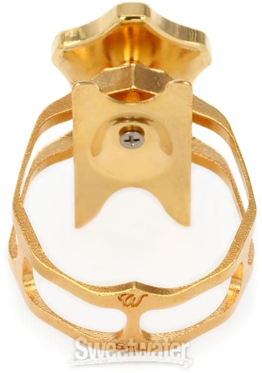 【Theo Wanne 】Liberty Saxophone Ligature Theo Wanne LIG-LLG Liberty Saxophone Ligature - Gold