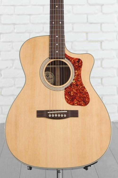 Guild OM-150CE, Concert Acoustic-Electric Guitar - Natural