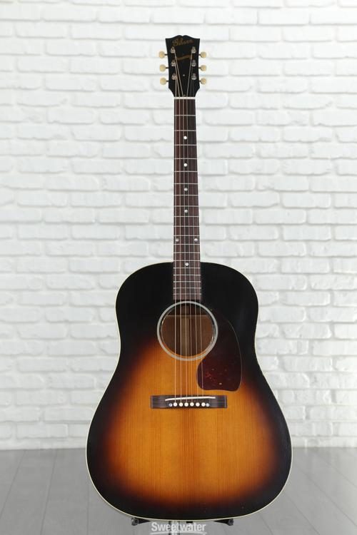 Gibson Acoustic 1942 Banner J-45 Murphy Lab Light Aged Acoustic Guitar -  Vintage Sunburst