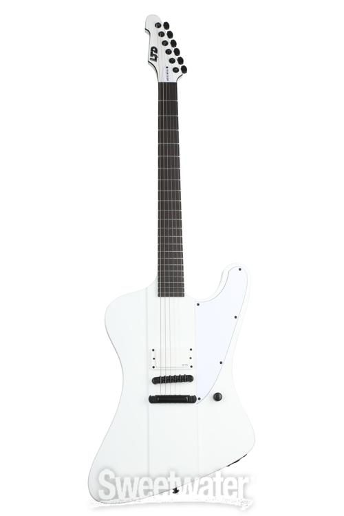 ESP LTD Phoenix Arctic Metal Electric Guitar - Snow White Satin