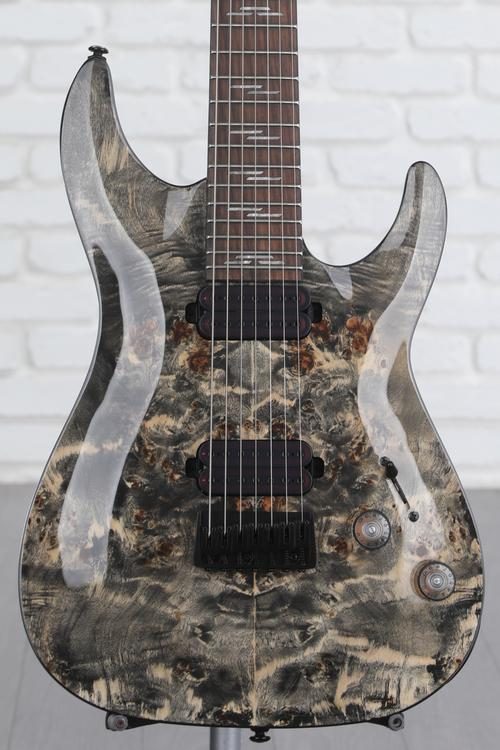 Schecter Omen Elite-7 Electric Guitar - Charcoal | Sweetwater