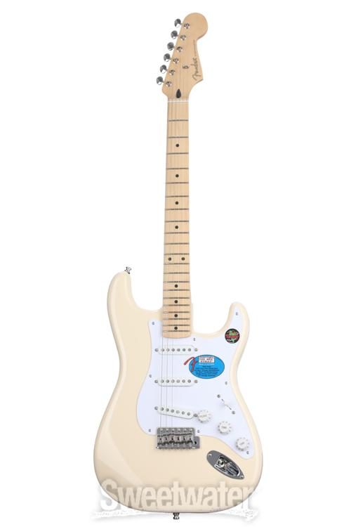 Fender Jimmie Vaughan Tex-Mex Stratocaster - Olympic White with