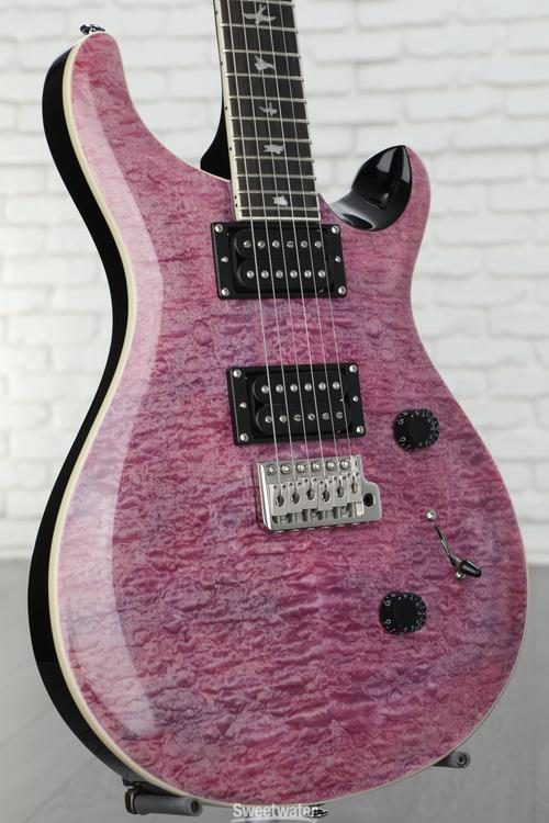 PRS SE Custom 24 Electric Guitar - Quilted Violet | Sweetwater
