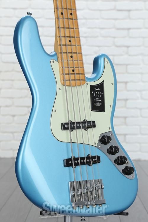 Fender Player Plus Active Jazz Bass V - Opal Spark with Maple Fingerboard