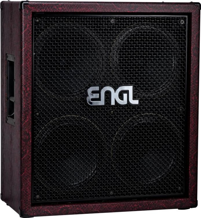 ENGL Amplifiers E412XXL 240-watt 4 x 12-inch Cabinet - Red