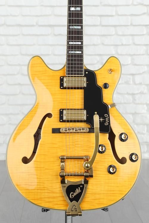 Guild Starfire VI Semi-Hollow Electric Guitar - Blonde Reviews