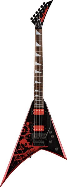 Jackson Limited Edition 30th Anniversary Rhoads - Black with Red
