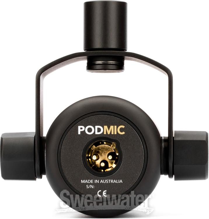 Rode PodMic Cardioid Dynamic Broadcast Microphone, India