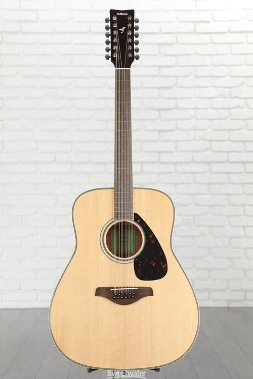 Yamaha FG820-12 12-string Acoustic Guitar - Natural | Sweetwater