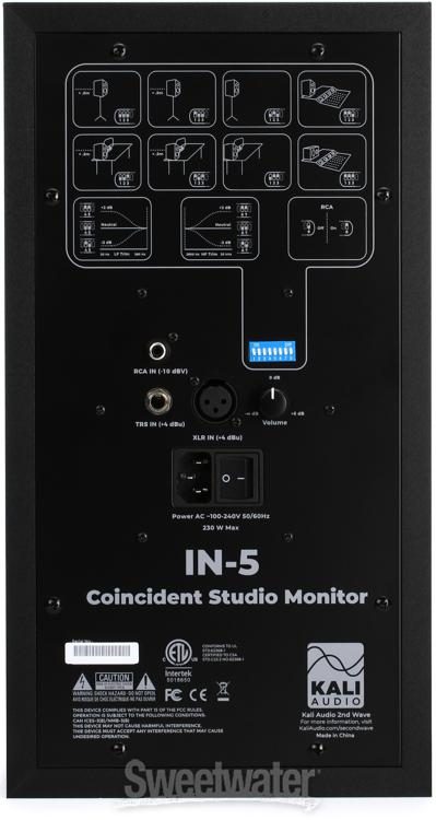 Kali Audio IN-5 5-inch Powered Studio Monitor - Pair