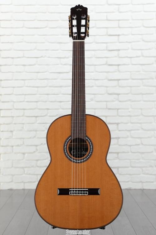 Cedar Top Mahogany Nylon String 3/4 Size Classical Guitar – Kala