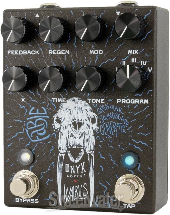 Walrus Audio Fable Granular Soundscape Generator Delay Pedal - Onyx Coffee  Limited Edition