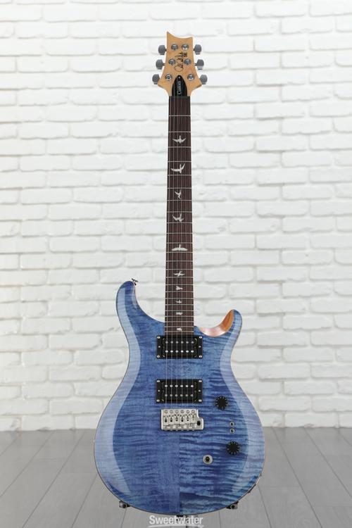 PRS SE Custom 24-08 Electric Guitar - Faded Blue | Sweetwater