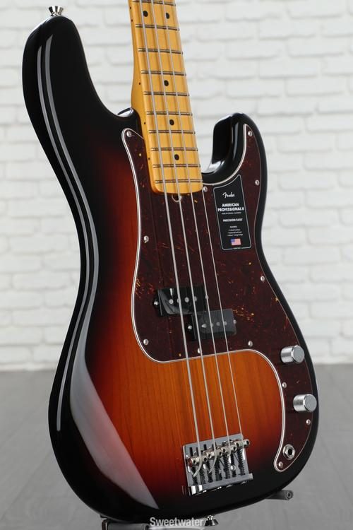 Fender American Professional II Precision Bass - 3 Color Sunburst 